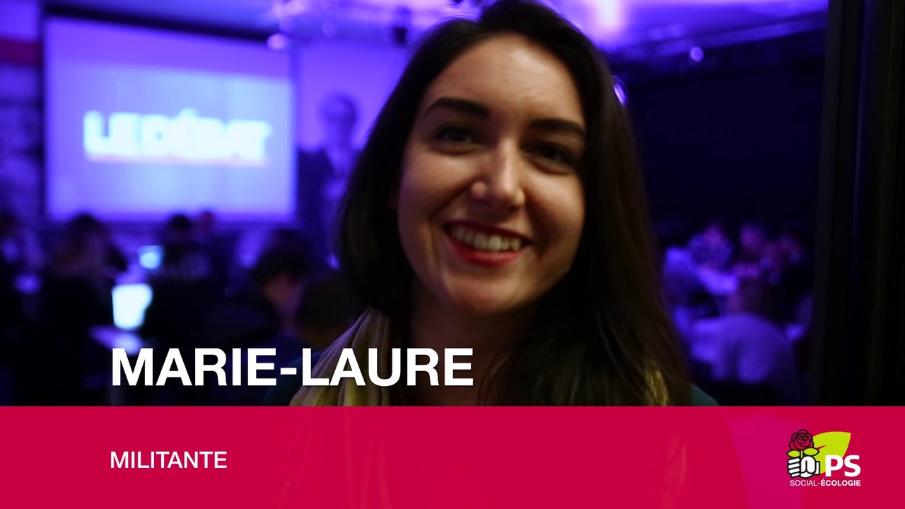 Marie-Laure nous explique pourquoi elle participe à la Riposte Party