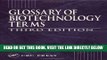 [FREE] EBOOK Glossary of Biotechnology Terms, Third Edition ONLINE COLLECTION
