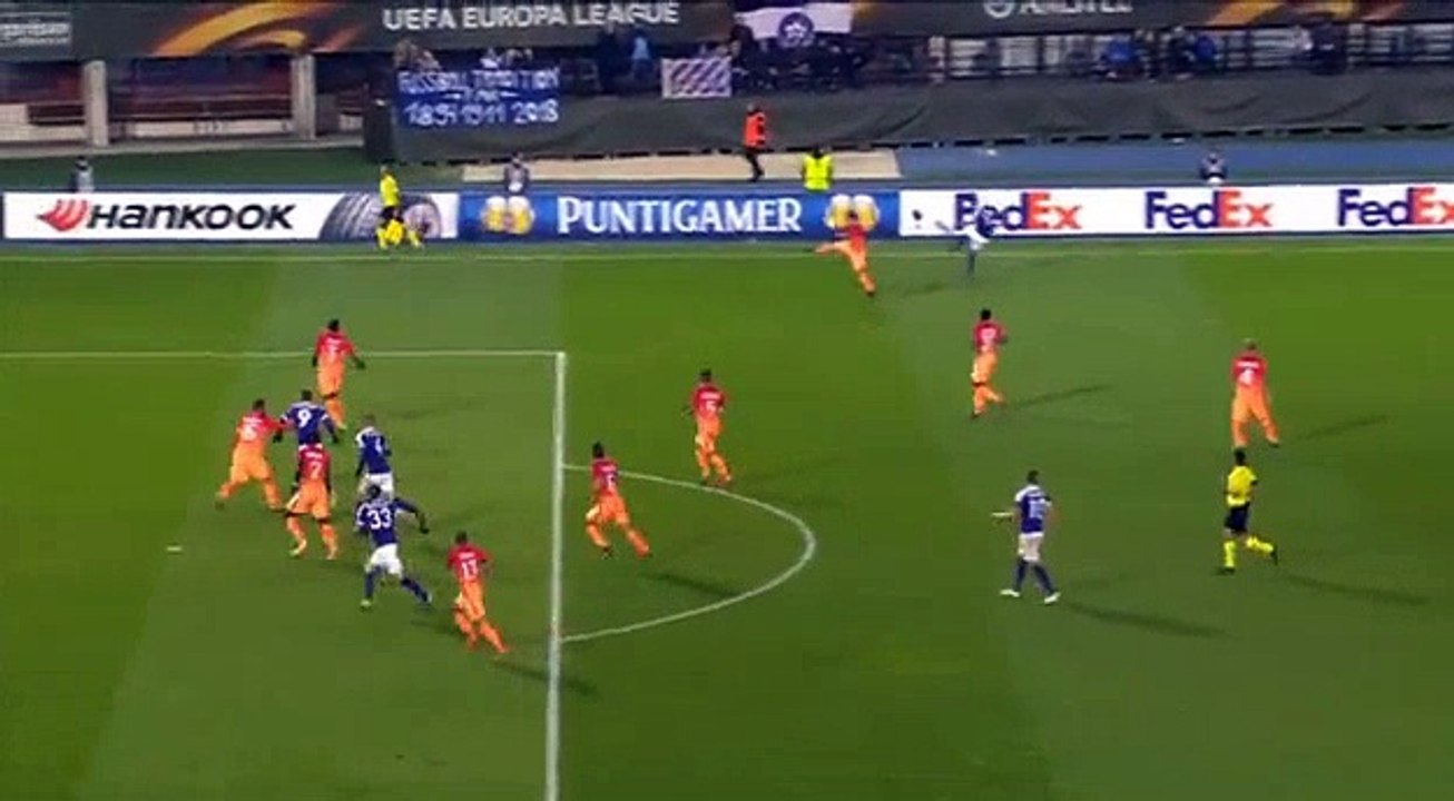 Grunwald A. Goal HD Austria Vienna 2 - 4 AS Roma 03.11.2016 Europa League