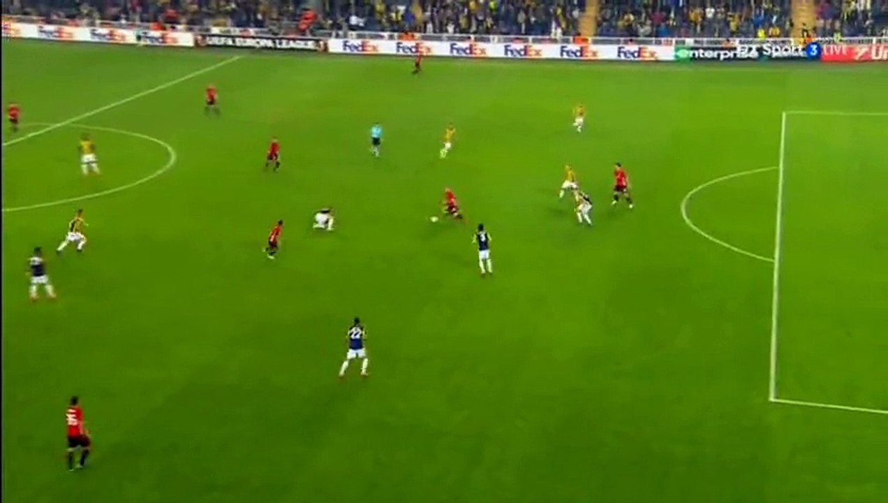 Wayne Rooney Goal HD - Fenerbahce 2-1 Manchester United 03.11.2016