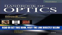 [FREE] EBOOK Handbook of Optics, Third Edition Volume III: Vision and Vision Optics(set) ONLINE