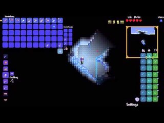 Lets Play Terraria  Part 2 im a noob