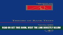 [READ] EBOOK Theory of Rank Tests, Second Edition (Probability and Mathematical Statistics) BEST