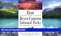 Books to Read  Frommer s Zion   Bryce Canyon National Parks, 2nd Edition (Frommer Other)  Best