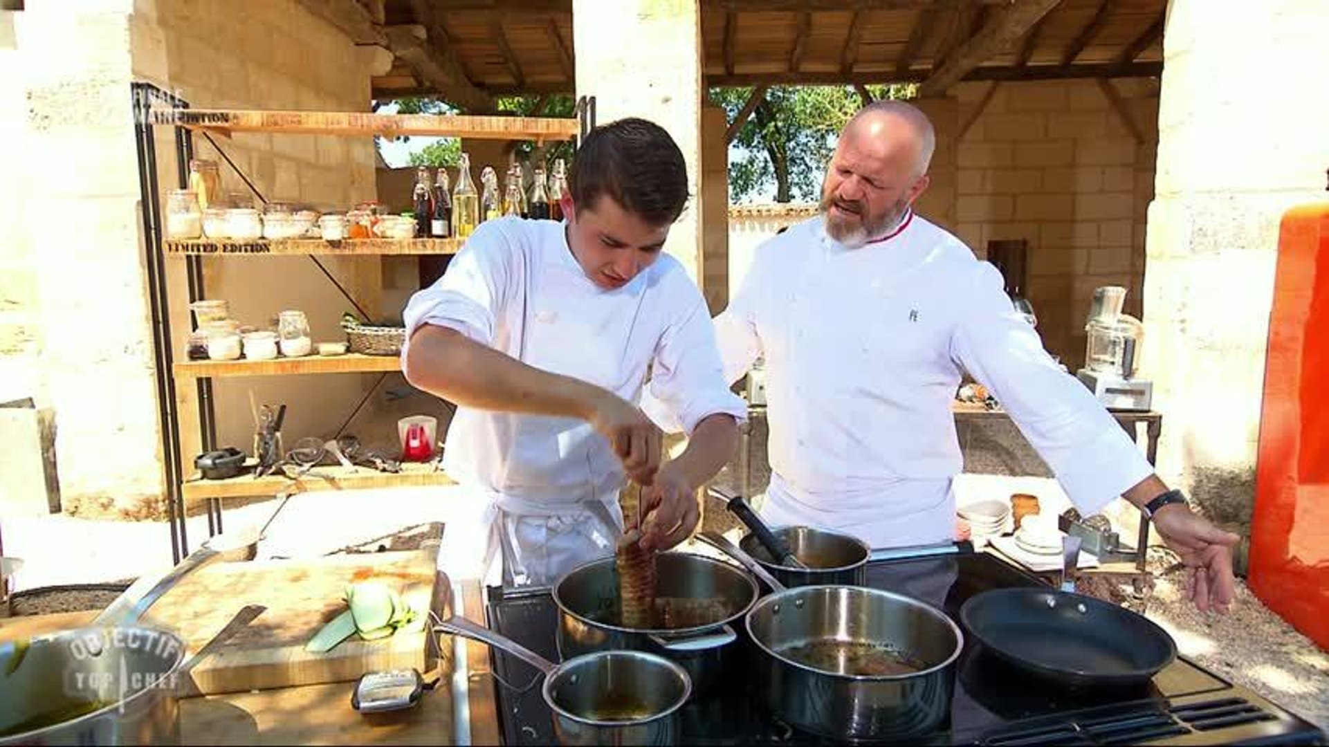 le jus de lucas decoit le chef etchebest video dailymotion
