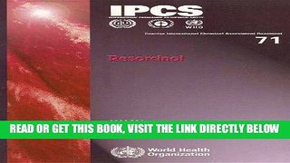 [READ] EBOOK Resorcinol (Concise International Chemical Assessment Documents) BEST COLLECTION