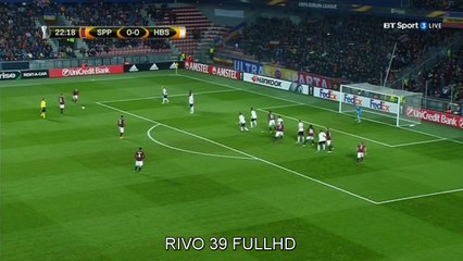 Bitton B. (Own goal) HD - Sparta Prague 1-0 H. Beer Sheva 03.11.2016