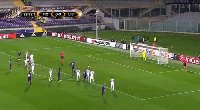Josip Ilicic Goal HD Fiorentina 1 - 0 Liberec 03.11.2016 Europa League