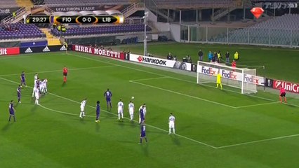 Fiorentina 1-0 Liberec Ilicic J. (Penalty)03.11.2016
