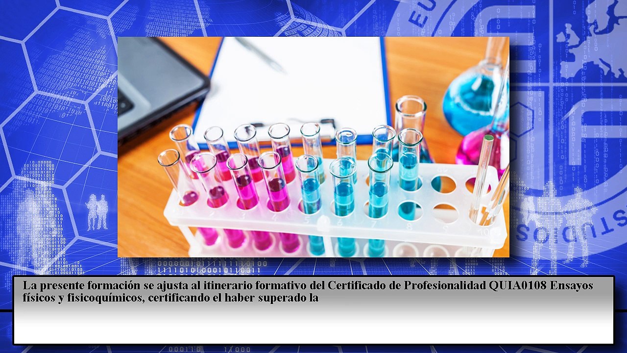 Ensayos Físicos y Fisicoquímicos (Dirigida a la Acreditación de las Competencias Profesionales R.D. 1224/2009)
