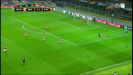 Télécharger la video: Dimitar Rangelov Goal HD - Braga 0-1 Konyaspor - 03-11-2016