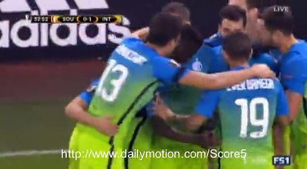 Mauro Icardi Southampton 0 - 1 Inter Milan EL 3-11-2016