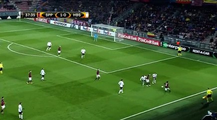 David Lafata Goal HD Sparta Prague 2 - 0 H. Beer Sheva 03.11.2016 Europa League