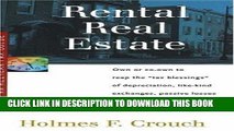 [READ] EBOOK Rental Real Estate: Guides to Help Taxpayers Make Decisions Throughout the Year to