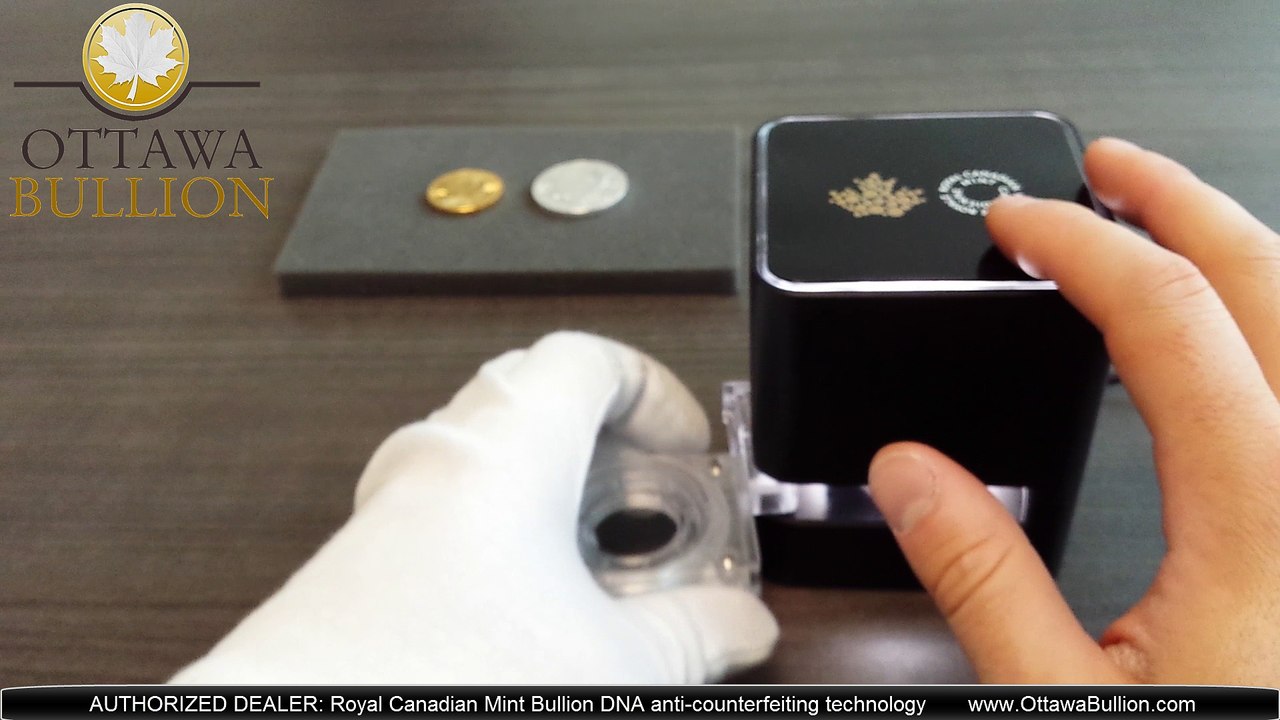 Bullion DNA Anti-Counterfeiting Technology - Royal Canadian Mint. www.OttawaBullion.com