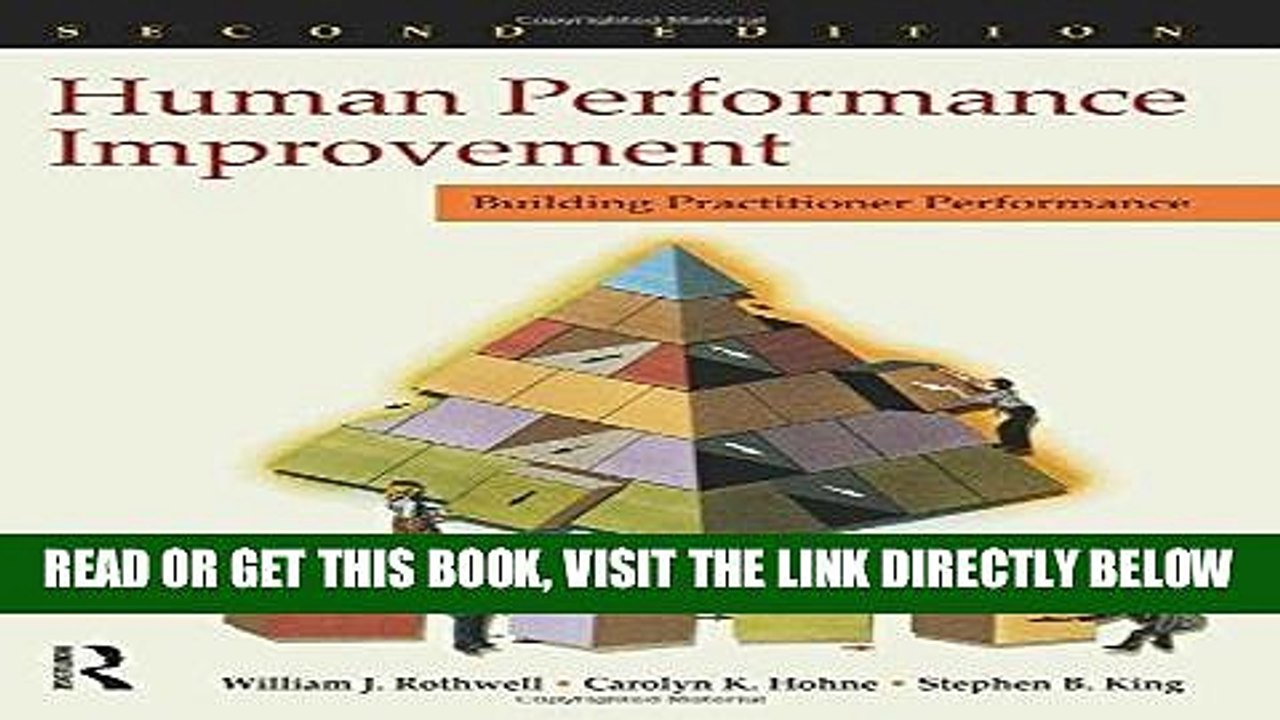 [BOOK] PDF Human Performance Improvement (Improving Human Performance) New BEST SELLER