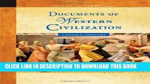 Read Now Documents of Western Civilization Volume II: Since 1500 PDF Book