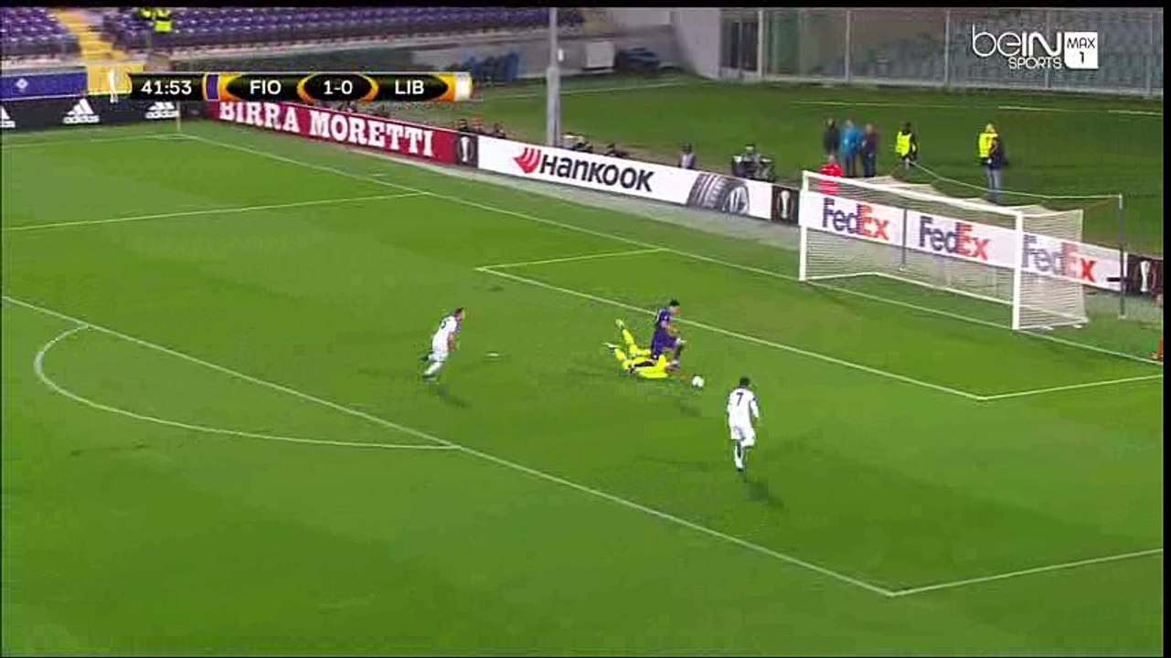 Nikola Kalinic Goal HD - Fiorentina 2-0 Liberec - 03-11-2016