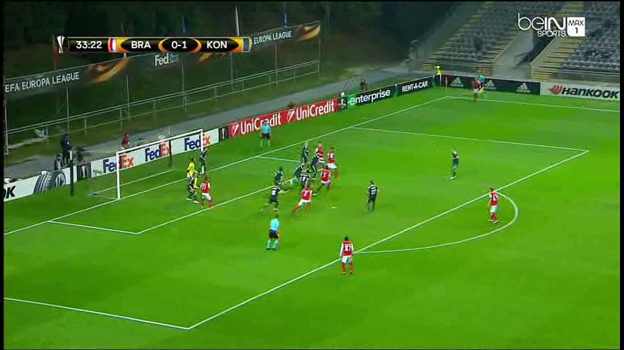 Emiliano Velazquez Goal HD - Braga 1-1 Konyaspor - 03-11-2016