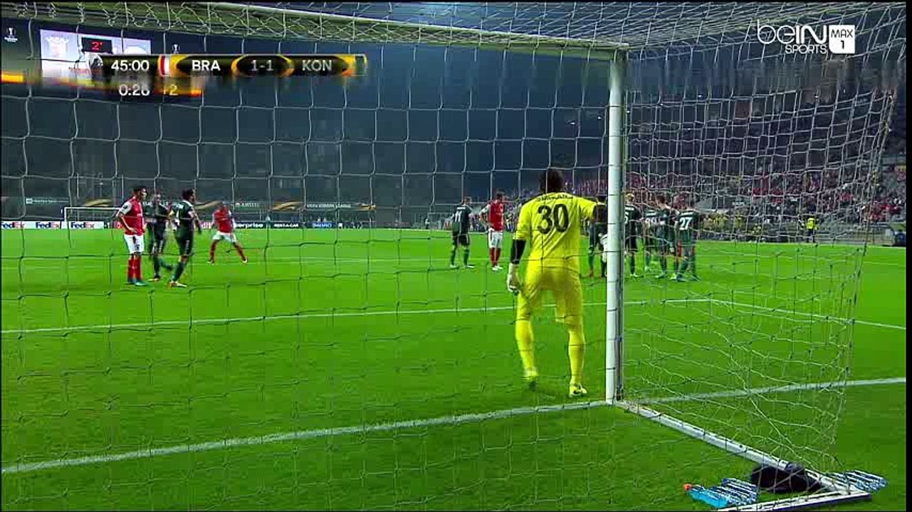 Wilson Eduardo Goal HD - Braga 2-1 Konyaspor - 03-11-2016