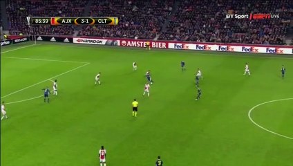 Iago Aspas Goal HD - Ajax 3-2 Celta Vigo 03.11.2016