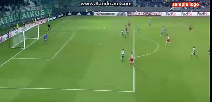 Ibrahim Cisse Goal Panathinaikos 0-1 Standad Liege 11-03-2016