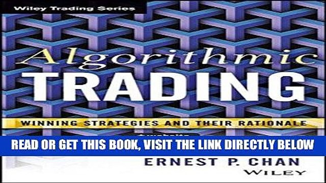 [DOWNLOAD] PDF Algorithmic Trading: Winning Strategies and Their Rationale Collection BEST SELLER