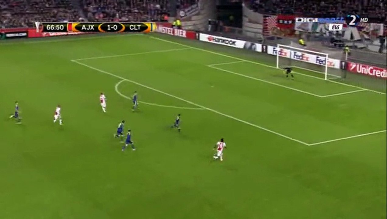 Hakim Ziyech Goal HD - Ajax 2-0 Celta Vigo - 03-11-2016