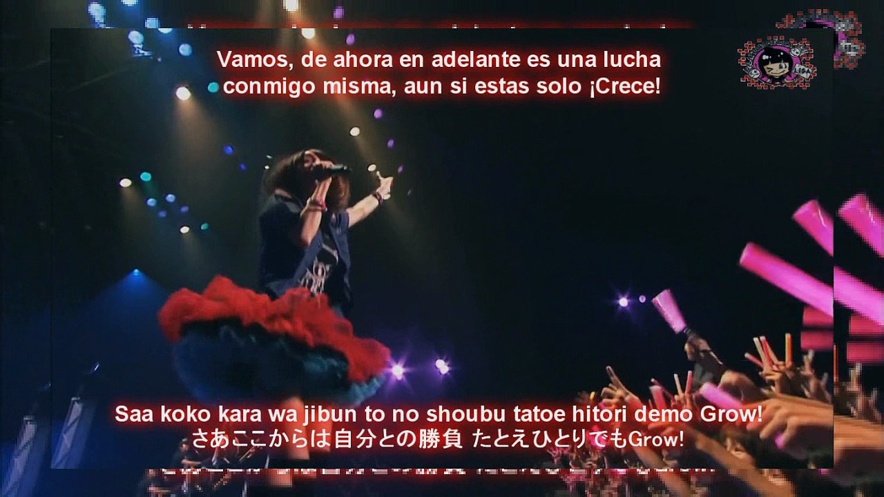 GirlDeMo - Shine Days live (Sub español)