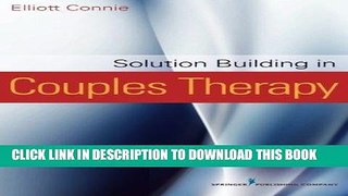 Read Now Solution Building in Couples Therapy Download Book