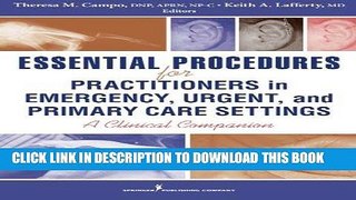 Read Now Essential Procedures for Practitioners in Emergency, Urgent, and Primary Care Settings,