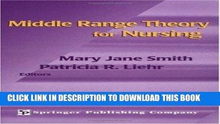 Read Now Middle Range Theory for Nursing PDF Book