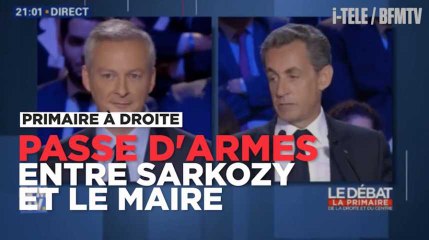 Sarkozy à Le Maire: "Commence d'abord par essayer d'être élu"