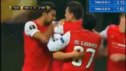 All Goals - Braga	3-1	Konyaspor 03.11.2016