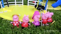 Five Peppa Pigs Playing in the Playground | Peppa Pig English Episodes | Peppa Pig Story Video