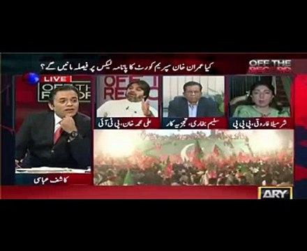 Intense Fight Between Ali Mohammad Khan and Sharmila Farooqi Over Zardari Corruption