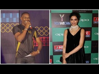 Dwayne Bravo in awe of Deepika Padukone - Films on Musicians-  Bollywood Scoop