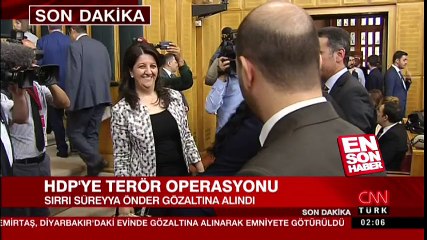 HDP'ye terör operasyonu; Üç isim gözaltında
