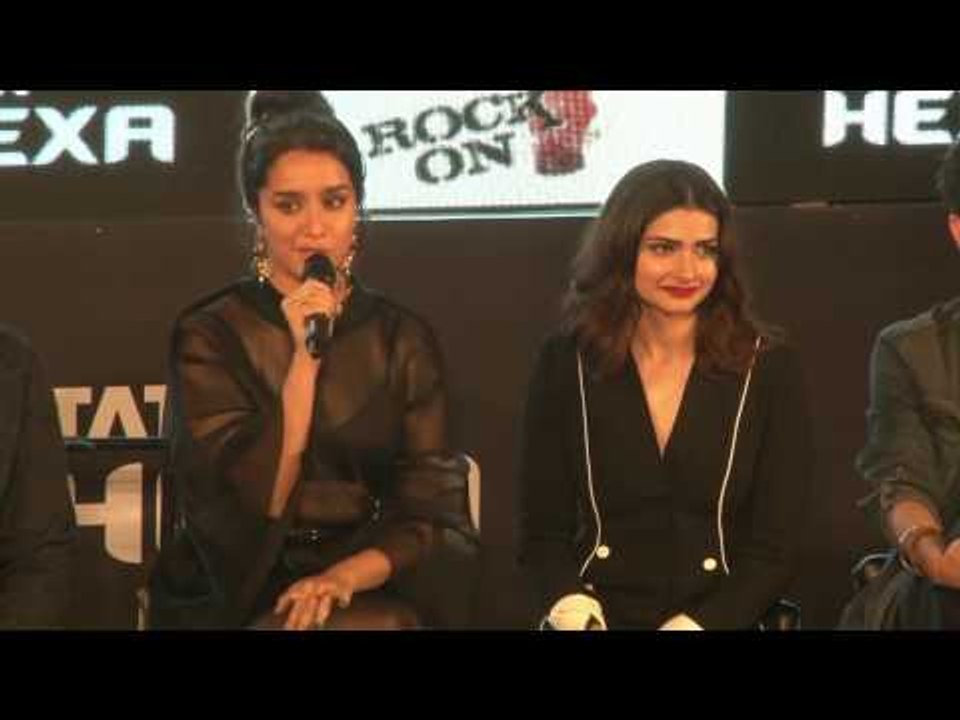 ROCK ON 2 - Trailer Launch | Farhan Akhtar, Shraddha Kapoor, Arjun Rampal