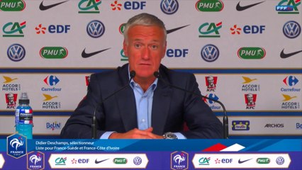 Deschamps : "Rabiot est très performant avec son club"