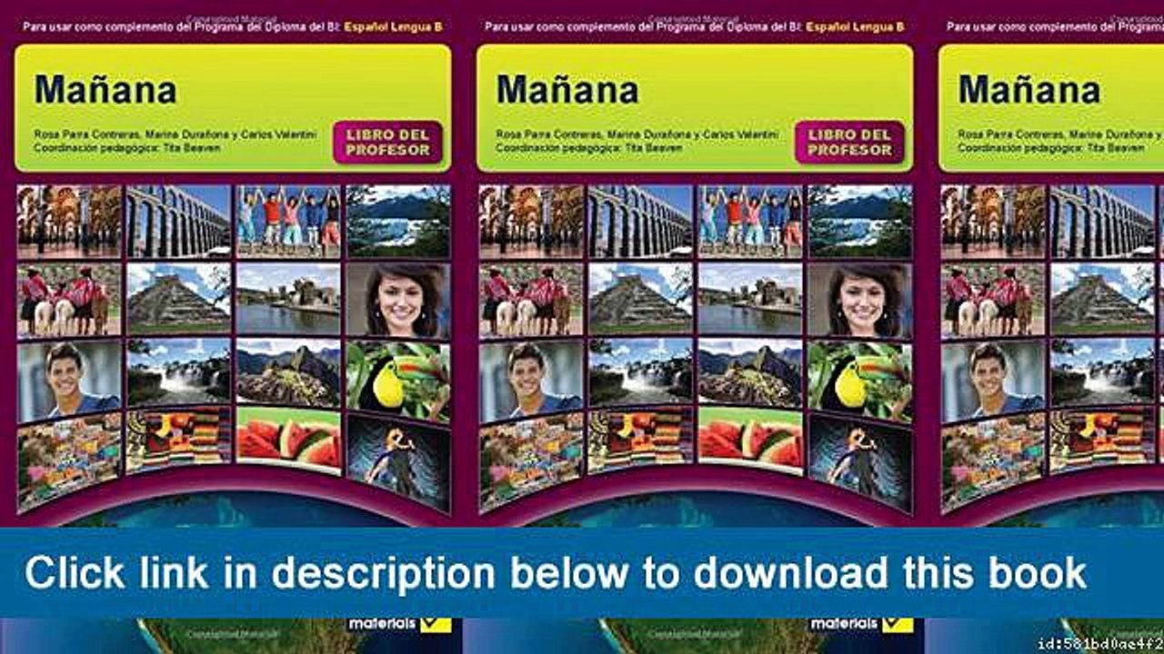 ]]]]]>>>>>[EPub] Mañana Teacher's Book (Ib Diploma) (Spanish Edition)