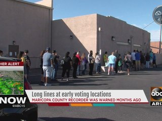 Long voting lines in the Valley yet again