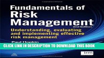 [PDF] Fundamentals of Risk Management: Understanding, Evaluating and Implementing Effective Risk