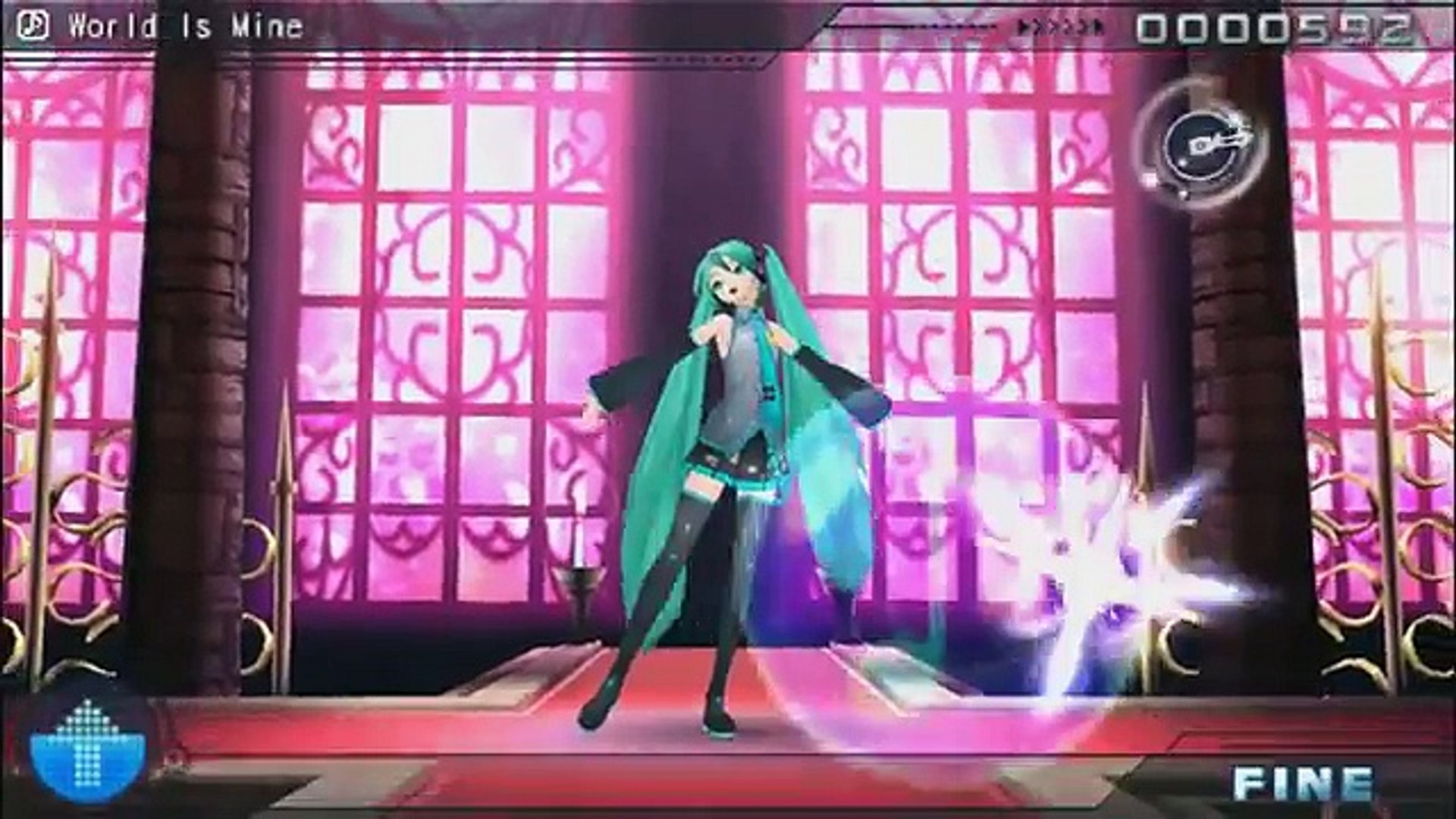 Hatsune Mika Project Diva Psp World Is Mine Gameplay Hd Video Dailymotion
