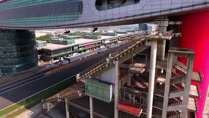 Shanghai Circuit: Drone's Eye View