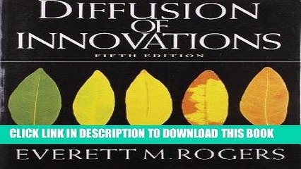 [PDF] Diffusion of Innovations, 5th Edition Popular Collection