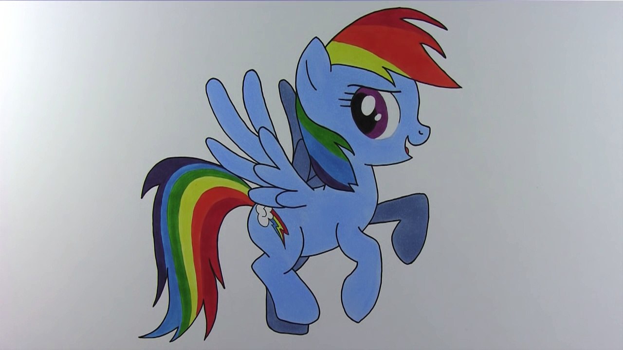 How to Draw Rainbow Dash
