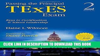 [READ] EBOOK Passing the Principal TExES Exam: Keys to Certification and School Leadership BEST