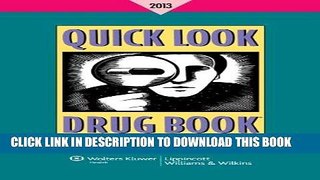 [PDF] Quick Look Drug Book 2013 Popular Online