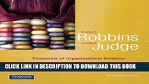 Best Seller Essentials of Organizational Behavior (11th Edition) Free Read